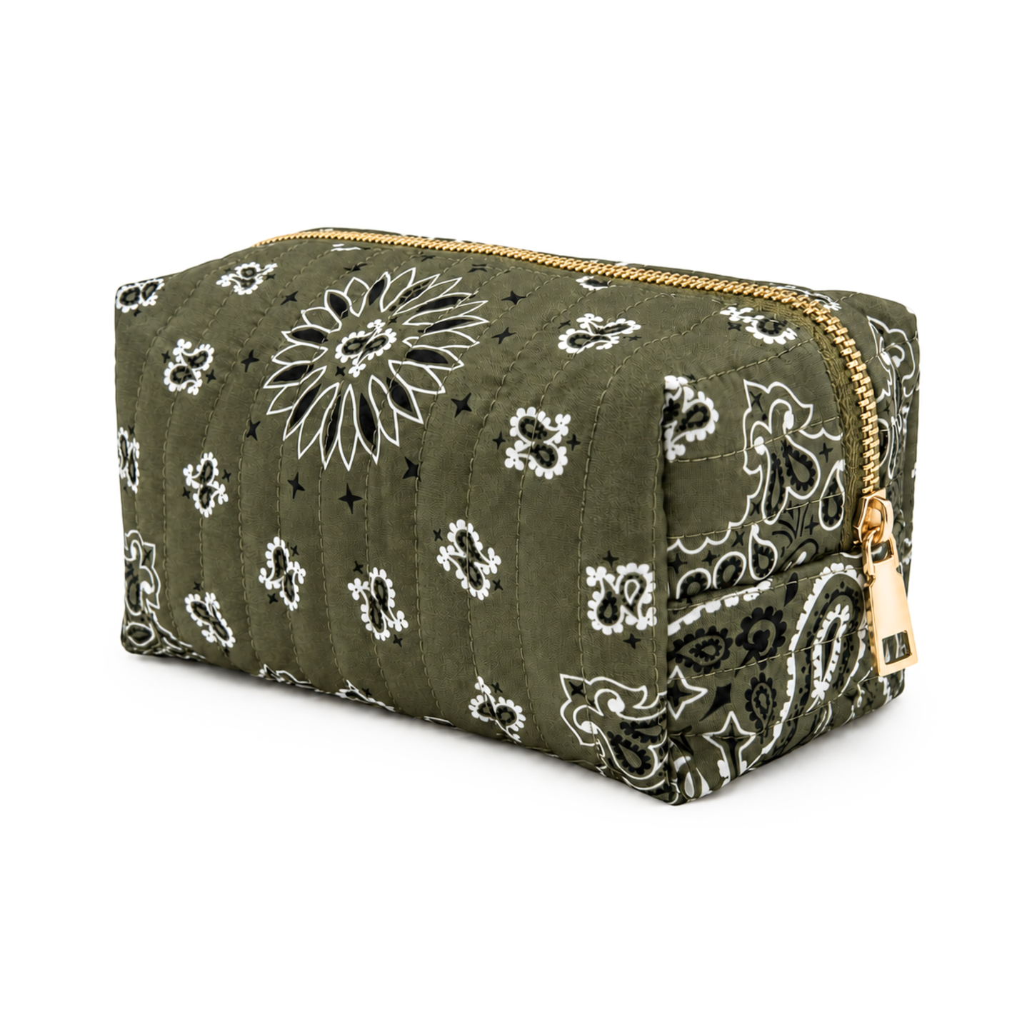 Ellison+Young Bandana Cosmetic Case, Everyday Travel Pouch