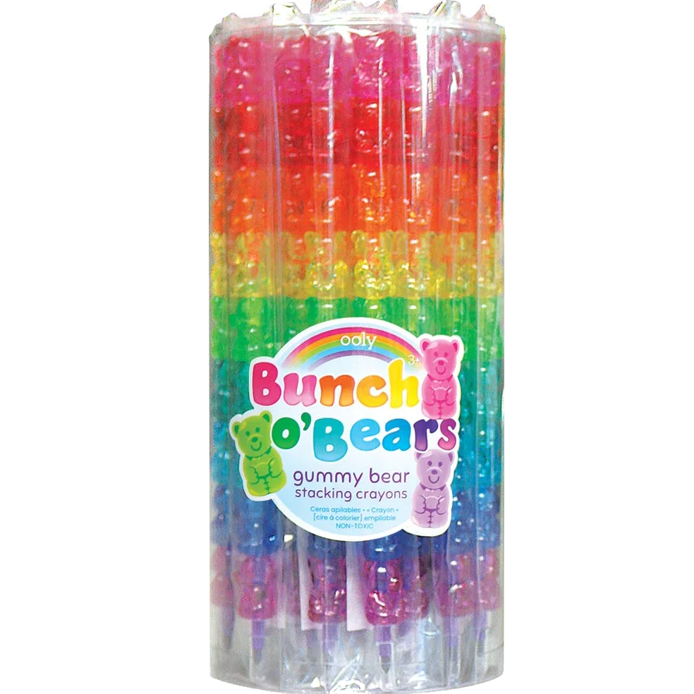 Bunch Of Bears Stacking Crayons