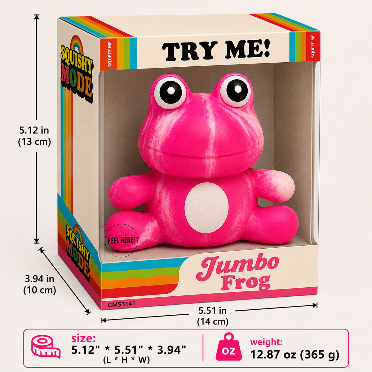 Squishy Mode Jumbo Frog Sensory Toys