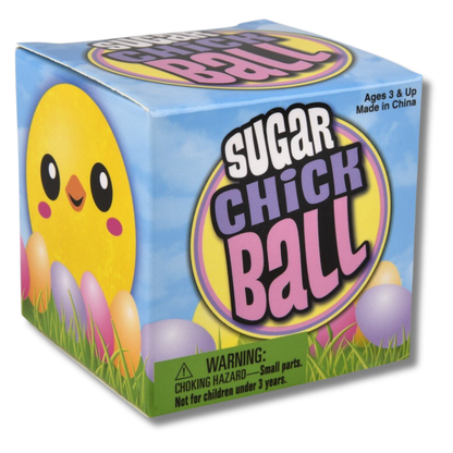 Holiday Easter Squishy Chick Sugar Ball Fidget Kids Toy