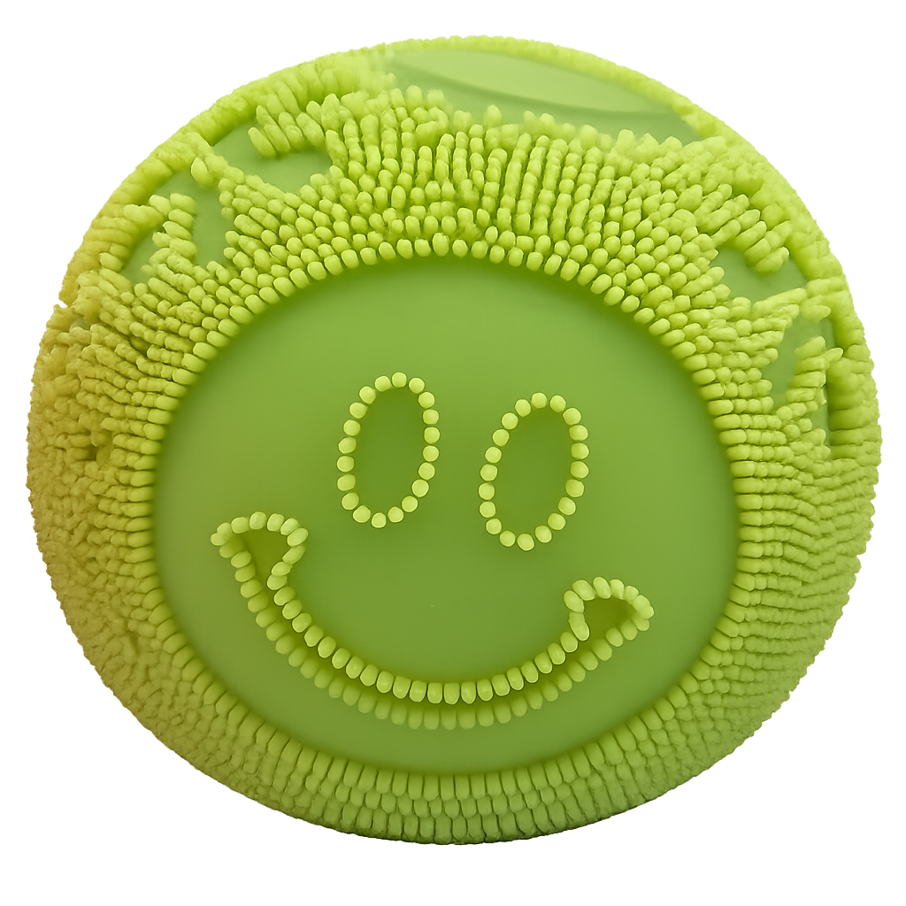 Fun Doh Fuzzy Face Squishy Ball