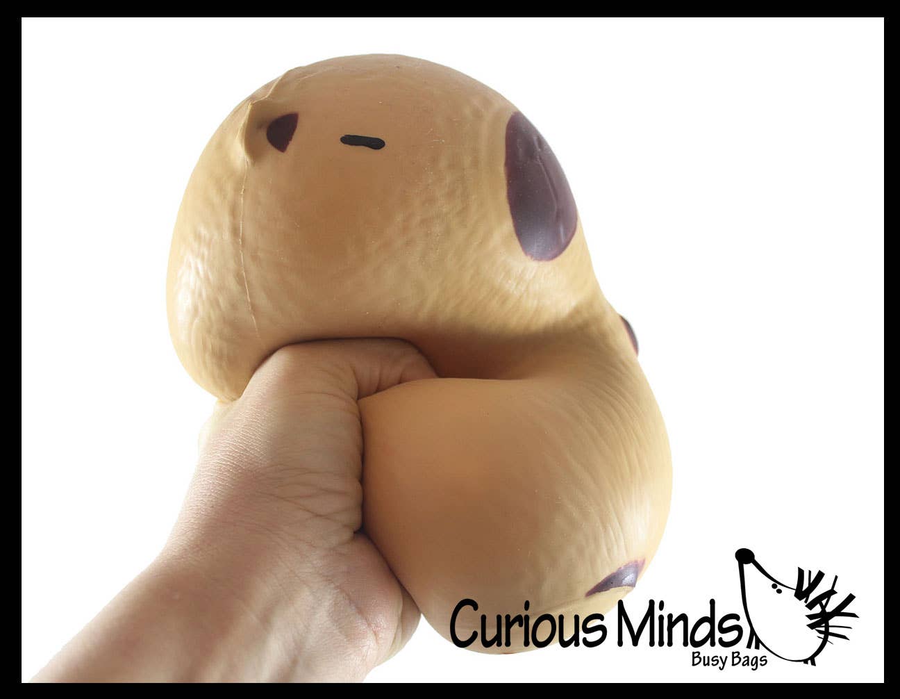 Jumbo Capybara Doh Filled Squishy Squeeze Stress Ball Soft