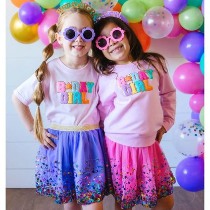 Lavender Confet Tutu 2-4y