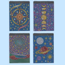 Into Galaxy Flowart Dot by Letter