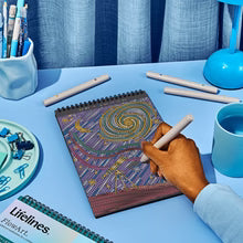 Into Galaxy Flowart Dot by Letter