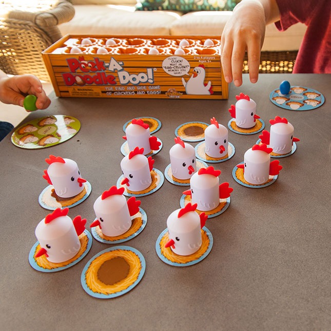 Peek-a-Doodle Doo Game