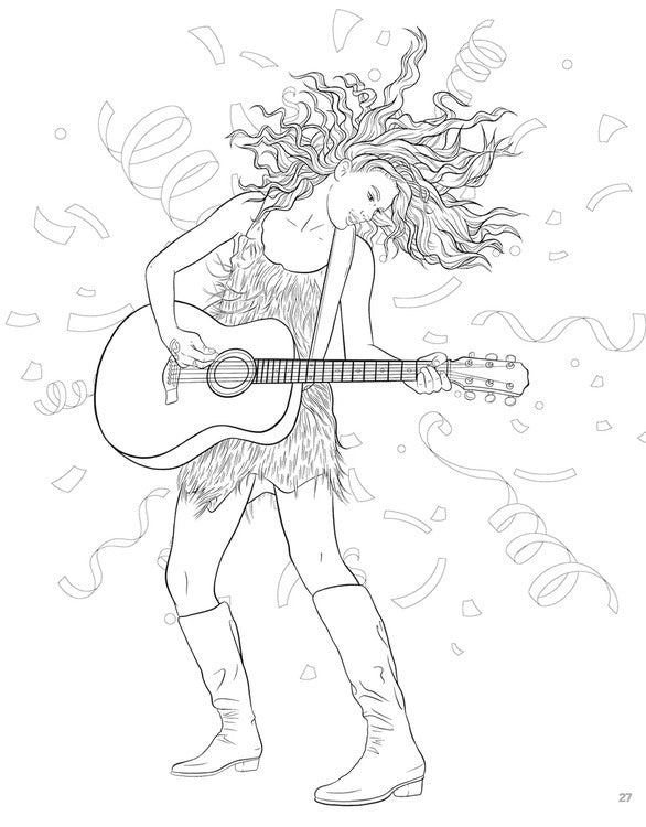 Taylor Swift Color Activity Book-3