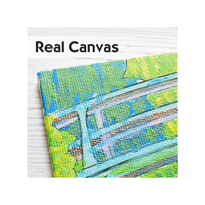 Japanese Footbridge Paint by Numbers