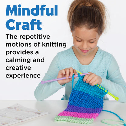 Learn to Knit Pockt Scarf