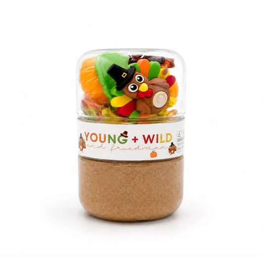Make a Turkey Grab and Go Dough Jar