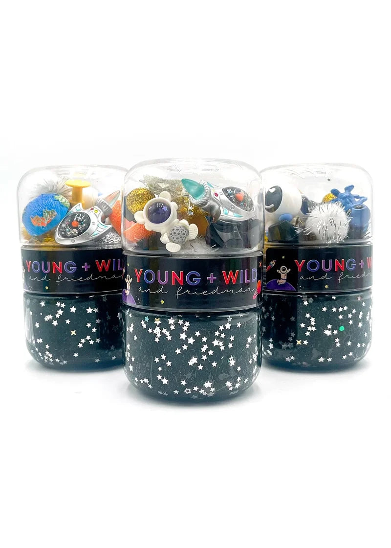 Space Dough Jar