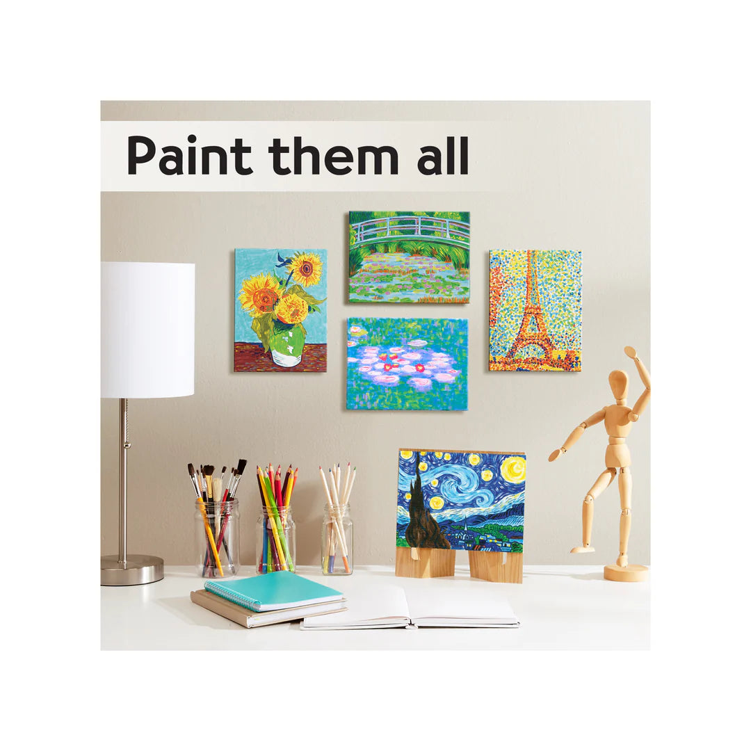 Starry Night Paint by Numbers