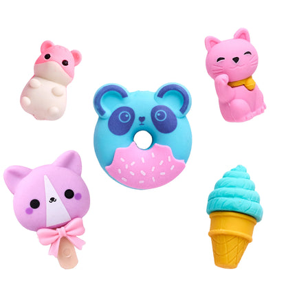 Desk Pets Kawaii Erasers