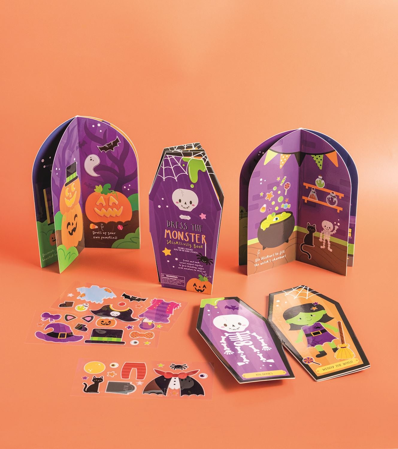 Halloween Sticktivity Books