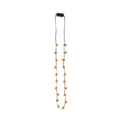Lotsa LITES! Light-Up Pumpkin Necklace