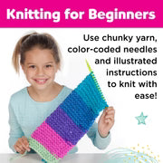 Learn to Knit Pockt Scarf