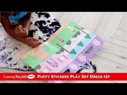 Dress Up Puffy Stickers