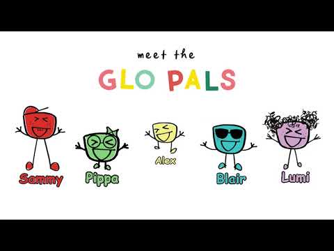 Glo Pals Yellow Alex 4pk