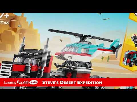 Flatbed Truck & Helicopte