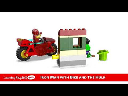 Iron Man W/Bike & Hulk