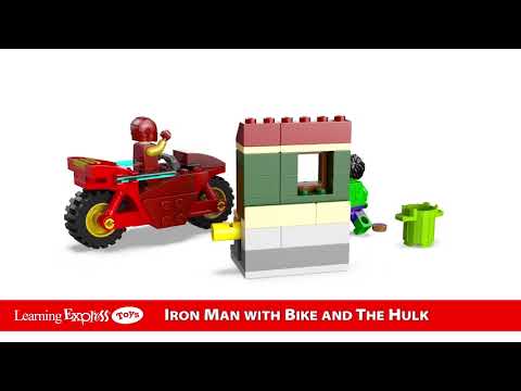 Iron Man W/Bike & Hulk