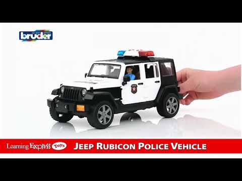 Bruder Jeep Rubicon Polic