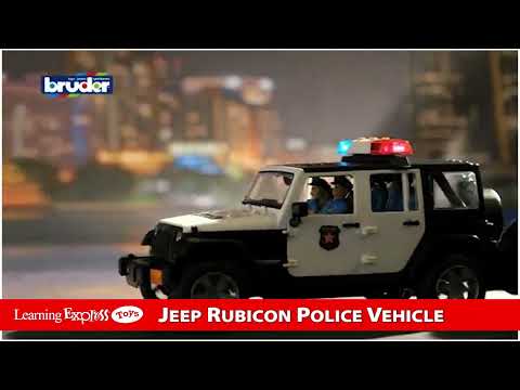 Bruder Jeep Rubicon Polic