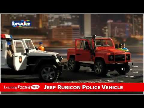 Bruder Jeep Rubicon Polic