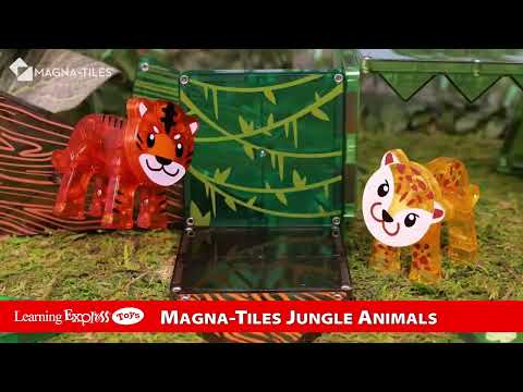 Magnatiles Jungle Animals