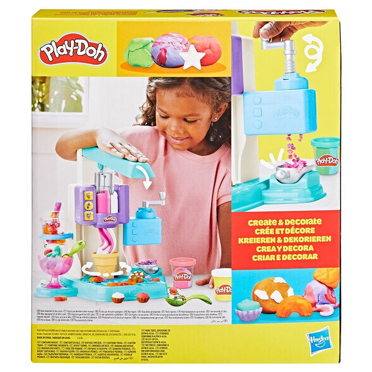Play-Doh: Rainbow Swirl Ice Cream Playset