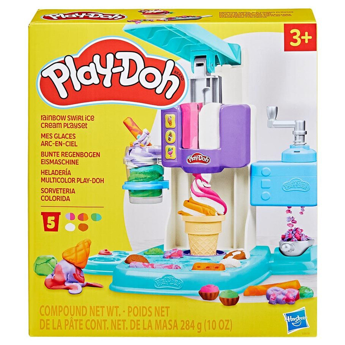 Play-Doh: Rainbow Swirl Ice Cream Playset