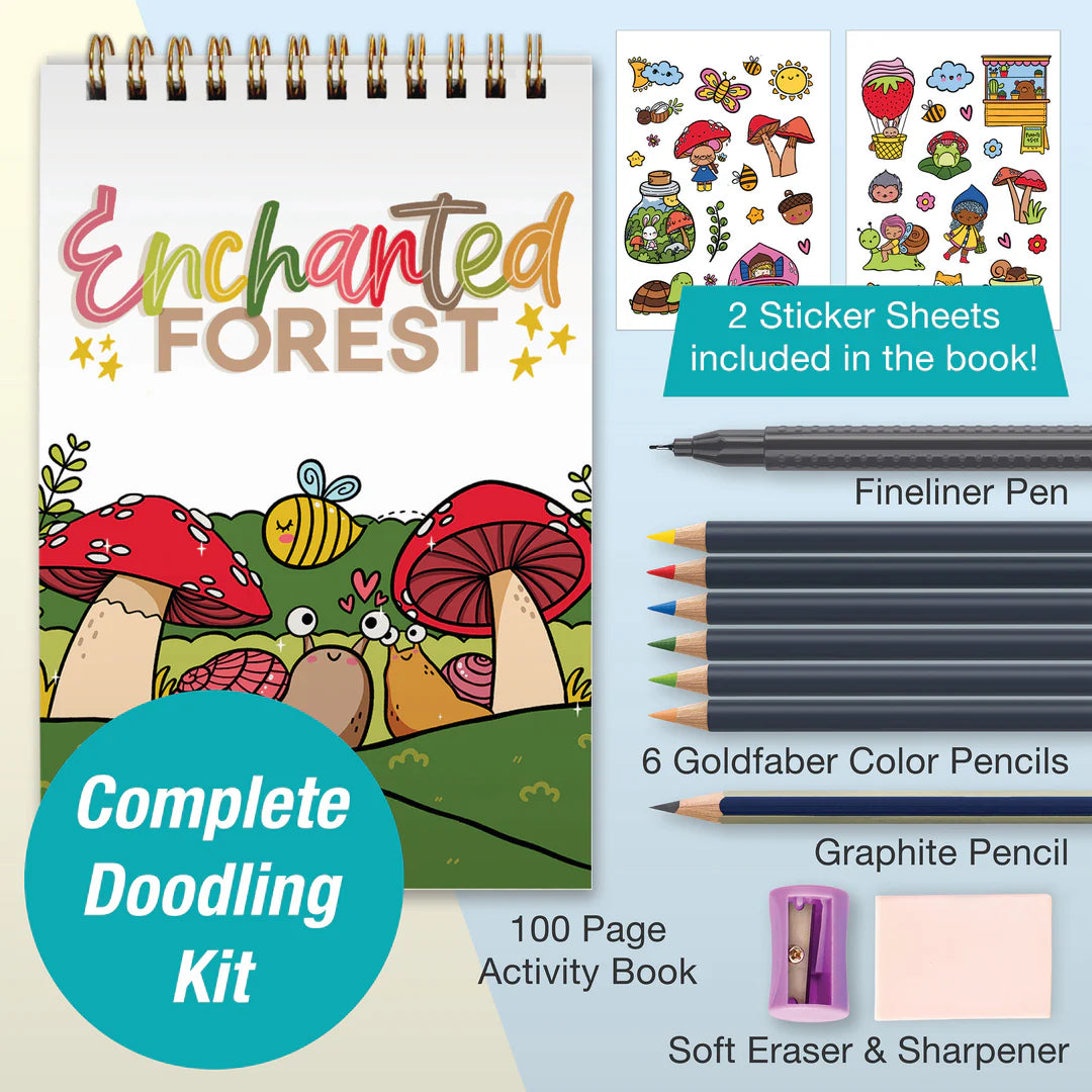 Enchanted Forest Coloring Book