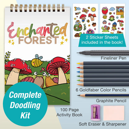 Enchanted Forest Coloring Book