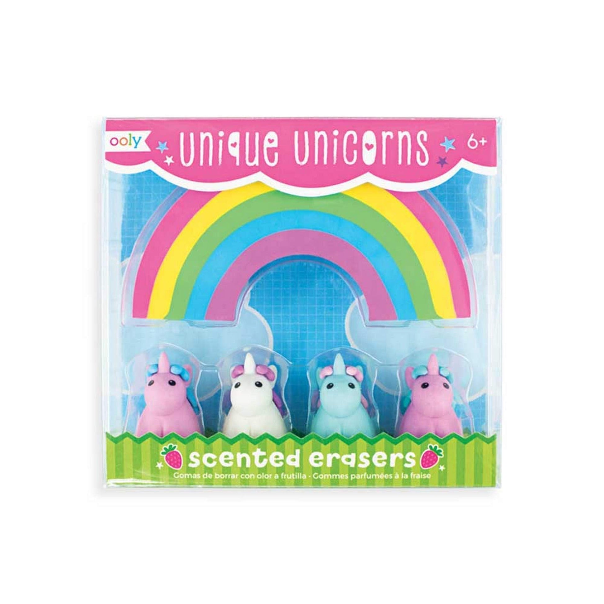 Unicorns Mini Erasers Set