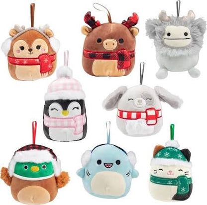 Squishm Xmas 4^ Ornaments