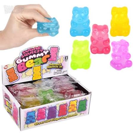 Squeezy Sugar Yummy Bear 2"
