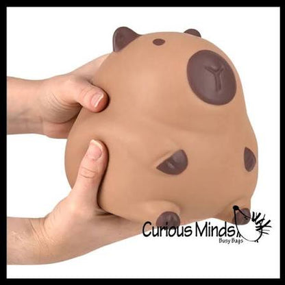 Jumbo Capybara Doh Filled Squishy Squeeze Stress Ball Soft