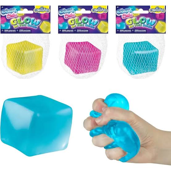 Squishy Cool Cube Glow in The Dark