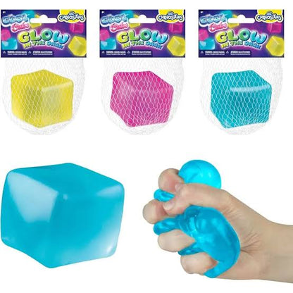 Squishy Cool Cube Glow in The Dark