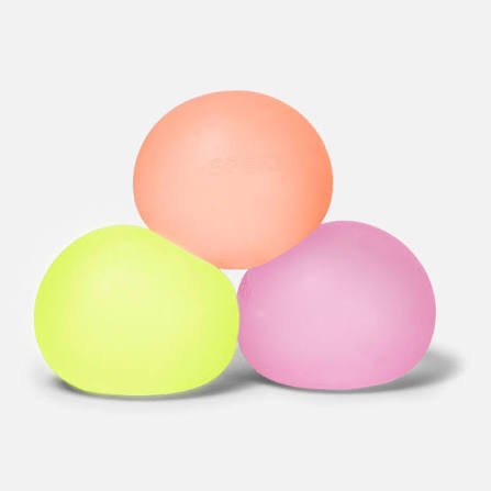 Gump Memory Gel Stress Ball Pack of 3 Warm