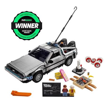 LEGO Time Machine from Back to The Future