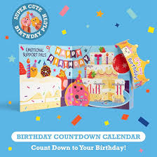 Emotional Support Pals Birthday Calendar