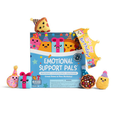 Emotional Support Pals Birthday Calendar
