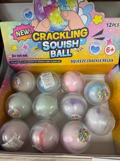 Crackling Squishy Ball