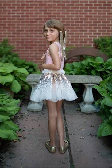 Gracious Gold Sequins Skirt, Wings & Wand 4/6