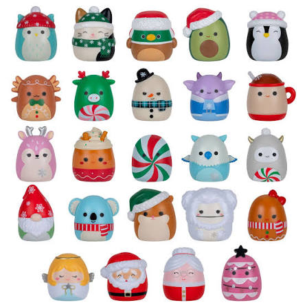 Squish Xmas 12 Cord Ast H