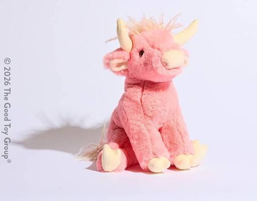Candie Pink Highland Cow Soft