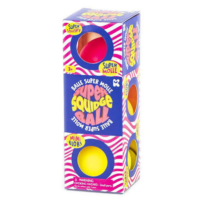 Mini Squidgy Ball  3 pack
