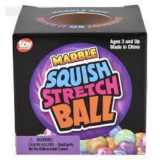Squish & Stretch Marbleized Gummy Ball