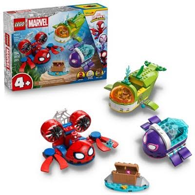 LEGO Spidey Underwater Vehicles